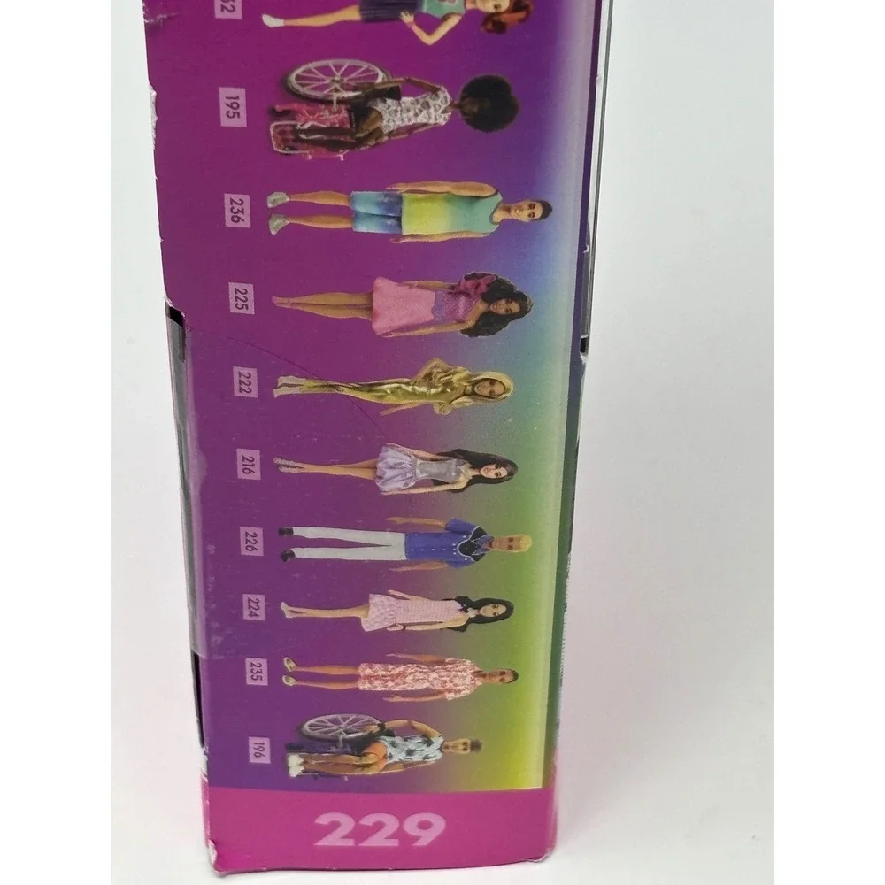 Barbie Fashionistas Doll 229 Down Syndrome NDSS Black Braided Hair Pink Glasses